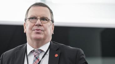 Erik Bergkvist (S) Europaparlamentariker. 