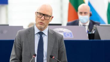 Europaparlamentariker Jörgen Warborn (M).