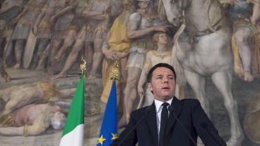 Italiens socialdemokratiske premiärminister Matteo Renzi. Arkivbild.