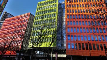 Google är en av de nätjättar som föreslås få nya villkor i EU. Bolaget har bland annat kontor här i London.