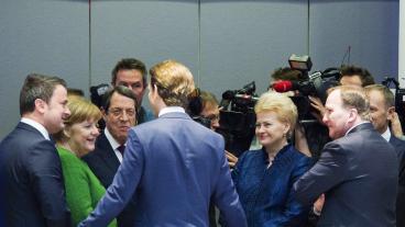 På veckans EU-toppmöte träffas åter medlemsländernas stats- och regeringschefer för att diskutera aktuella frågor. Arkivbild.