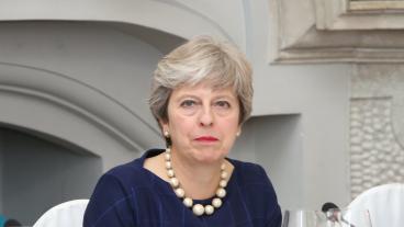 Storbritanniens konservativa premiärminister Theresa May. Arkivbild.