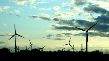 Vindkraftverk i Spanien. Arkivbild.