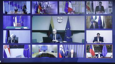 Torsdagens var det fjärde EU-toppmötet på videolänk.