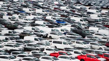 Med de nya reglerna ska även utsläpp från vägtransport ingå EU-handeln med utsläppsrätter. Arkivbild.