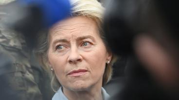 EU-kommissionens ordförande Ursula von der Leyen. Arkivbild.
