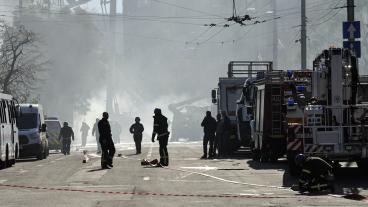 Ryssland använder sig av drönare för att terrorisera den ukrainska befolkningen. Arkivbild.