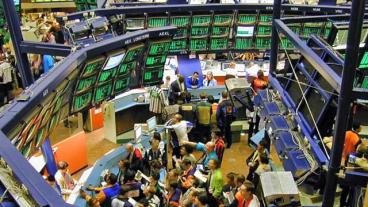 Arkivbild. Börsen i Amsterdam.