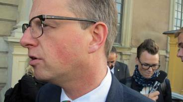 Näringsminister Mikael Damberg (S) tar parti för ett investeringsskydd i det europeiska handelsavtalet med USA. Arkivbild.