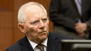 Tysklands finansminister Wolfgang Schäuble. Arkivbild.