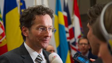 Den nederländske finansministern tillika nyvalde eurogruppschefen Jeroen Dijsselbloem. Arkivbild