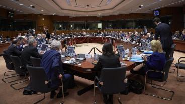 Åsikterna gick isär när EU:s finansministrar diskuterade hur eurosamarbetet borde utvecklas framöver. 