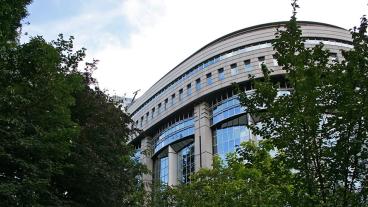 EU-parlamentet i Bryssel. Arkivbild.