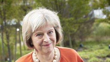 Storbritanniens nästa premiärminister Theresa May. Arkivbild.