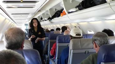 EU har redan ett avtal med USA om att ge ut uppgifter om flygpassagerare. Arkivbild.