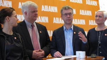 När Alliansens partisekreterare i veckan presenterade sin kampanjstrategi för valåret var EU-valet en ickefråga.