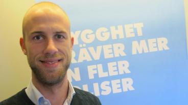 Carl-Oskar Bohlin (M) anser att EU har blivit för mycket av en bidragsförmedlare.