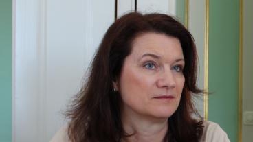 Utrikesminister Ann Linde. Arkivbild. 