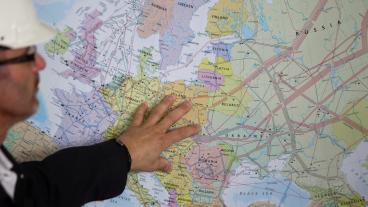 I dag importerar EU-länderna mellan 40 och 45 procent av sin gas, knappt hälften av sitt kol och drygt en fjärdedel av sin olja från Ryssland. Arkivbild.