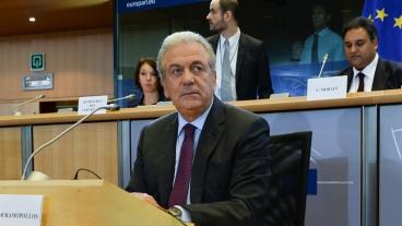 Dimitris Avramopoulos är tidigare grekisk försvarsminister