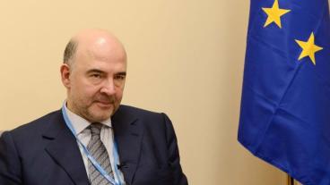 Skattekommissionären Pierre Moscovici. Arkivbild.