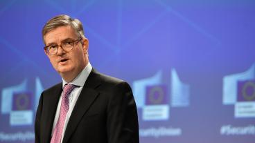 EU:s säkerhetskommissionär Julian King. 