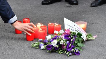 När den maltesiska grävande journalisten Daphne Caruana Galizia mördades genom en bilbomb 2017 hade hon över 40 SLAPP-processer mot sig. Arkivbild.