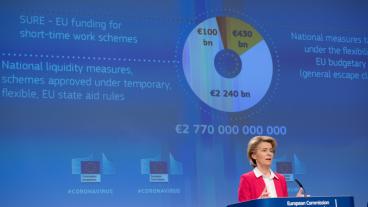 EU-kommissionens ordförande Ursula von der Leyen. Arkivbild.