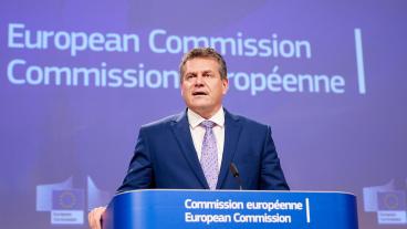 EU-kommissionär Maroš Šefčovič.
