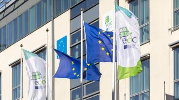 Europeiska smittskyddsmyndigheten har sitt säte i Solna utanför Stockholm. Arkivbild.