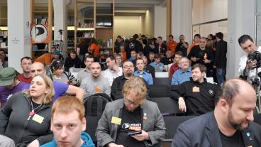 Piratpartister samlades i helgen i Prag för att diskutera en gemensam Europapolitik.