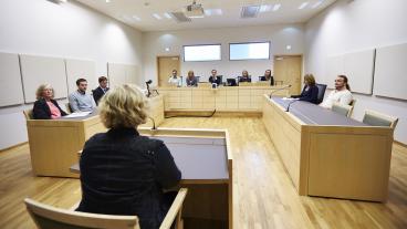 Undersökningen ingår i EU-kommissionens årliga resultattavla för rättskipningen i medlemsländerna. Arkivbild.