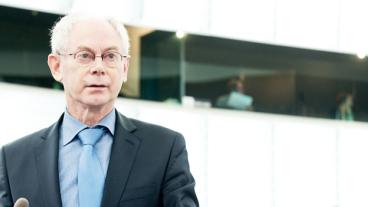 Europeiska rådets ordförande, van Rompuy, måste hitta kompromisslösningar för hela EU27, skriver Anders Bäckström. 