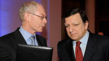 Herman van Rompuy och José Manuel Barroso är två av EU:s frontfigurer.