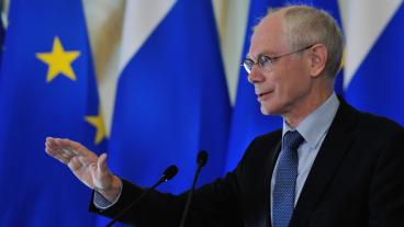 Europeiska rådets ordförande Herman Van Rompuy.