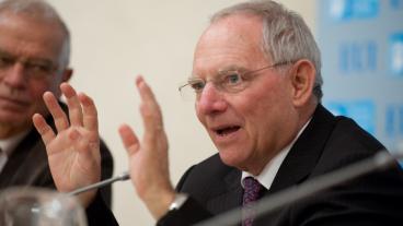 Tysklands finansminister Wolfgang Schäuble. Arkivbild.